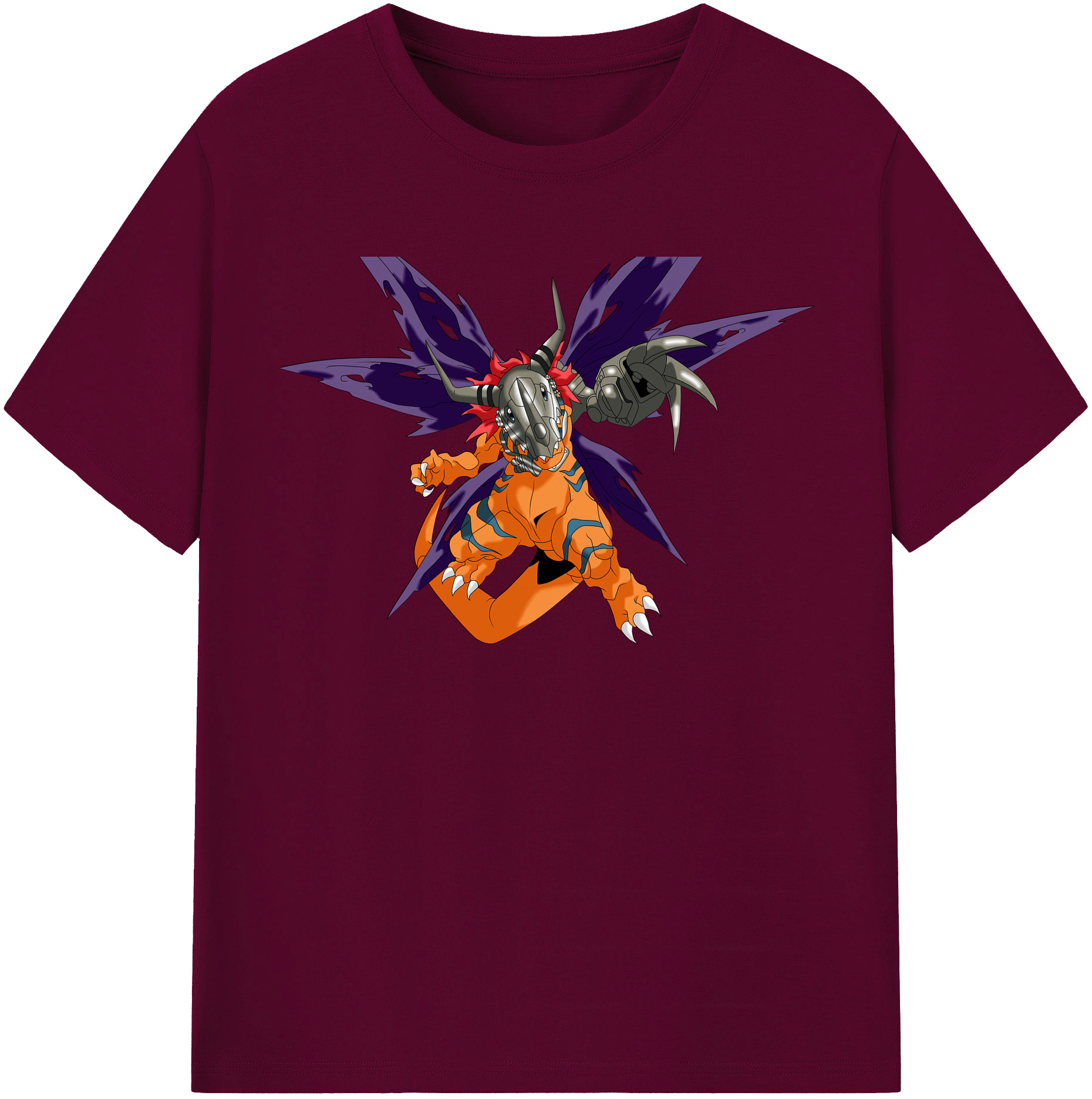 （画像用） Digimon デジタルモンスター/デジモン レディースカジュアルプリントTシャツ（綿100％）